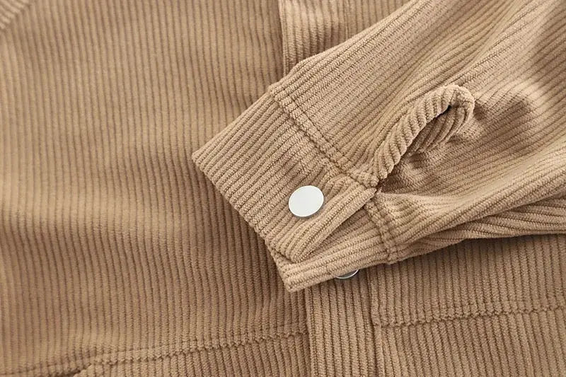 Boys Corduroy Co-ord Set With T-shirts