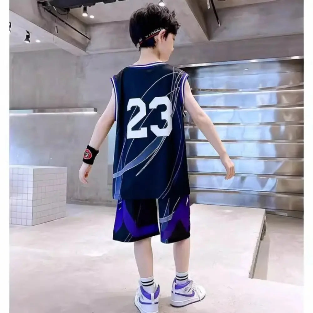 Boys Jersey And Shorts Set