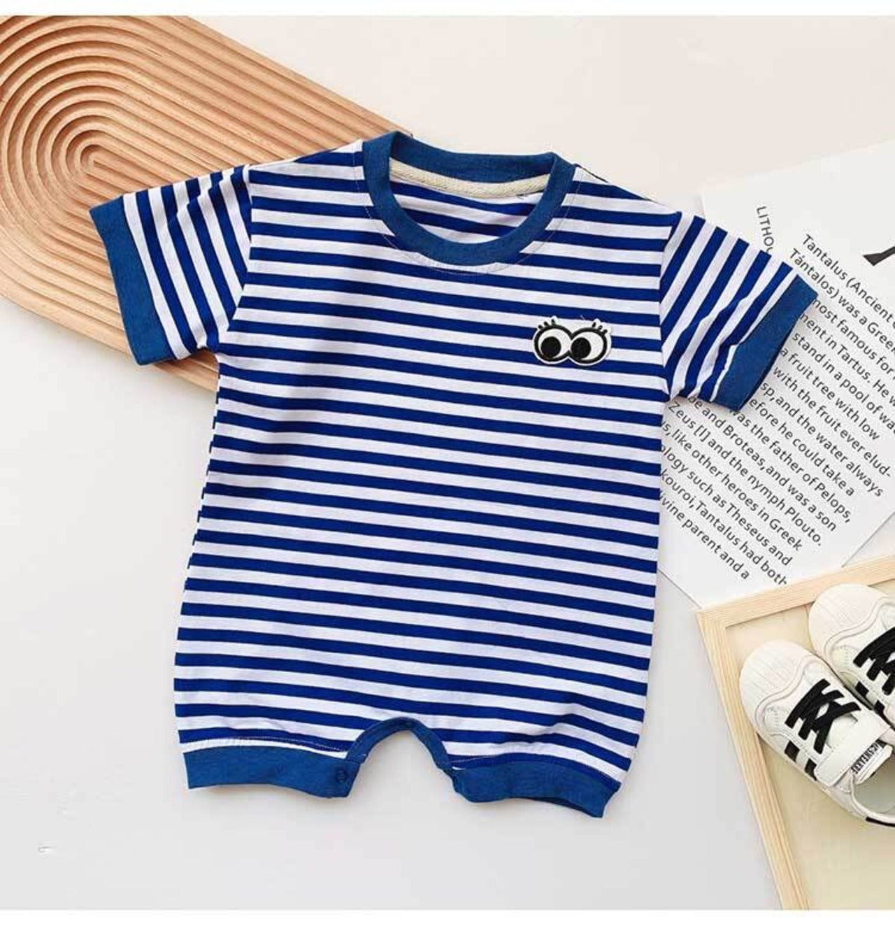 Mushy Eyes Baby Boys Girls Romper