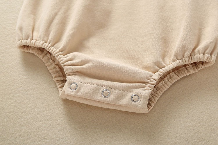 Sleeveless Teddy Bear Baby Boys Girls Romper with Hat