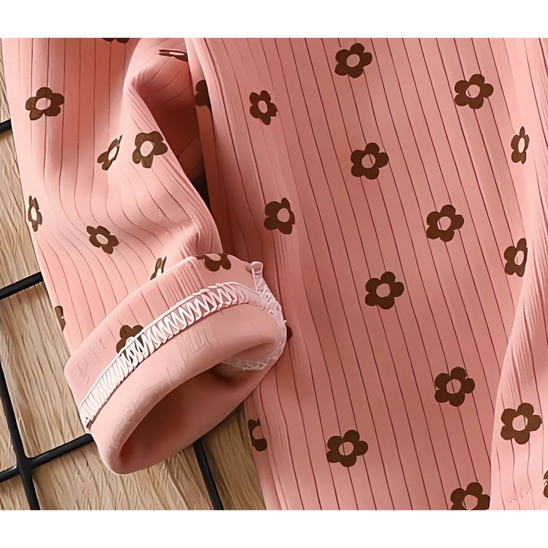 Little Lady Girls Peach Blossom Top