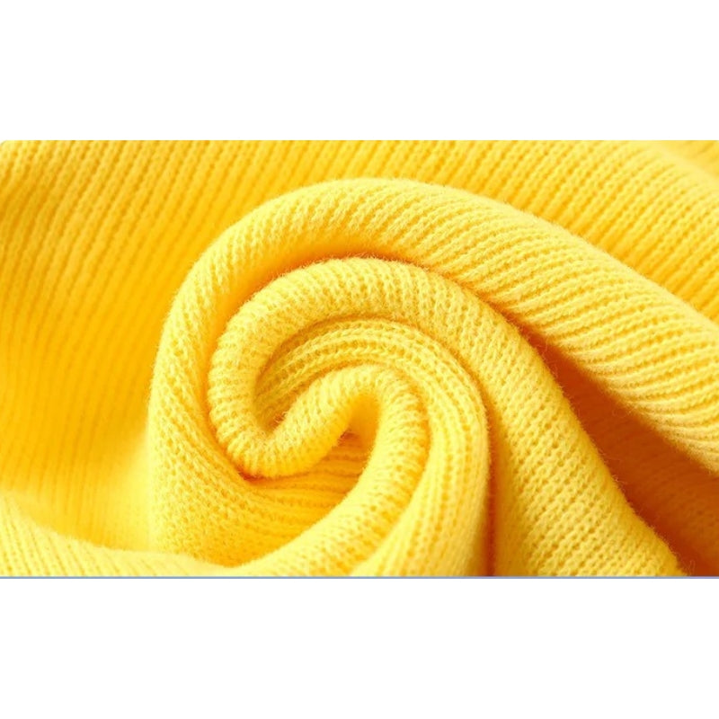 Yellow Rainbow Baby Boys and Girls Warm Top