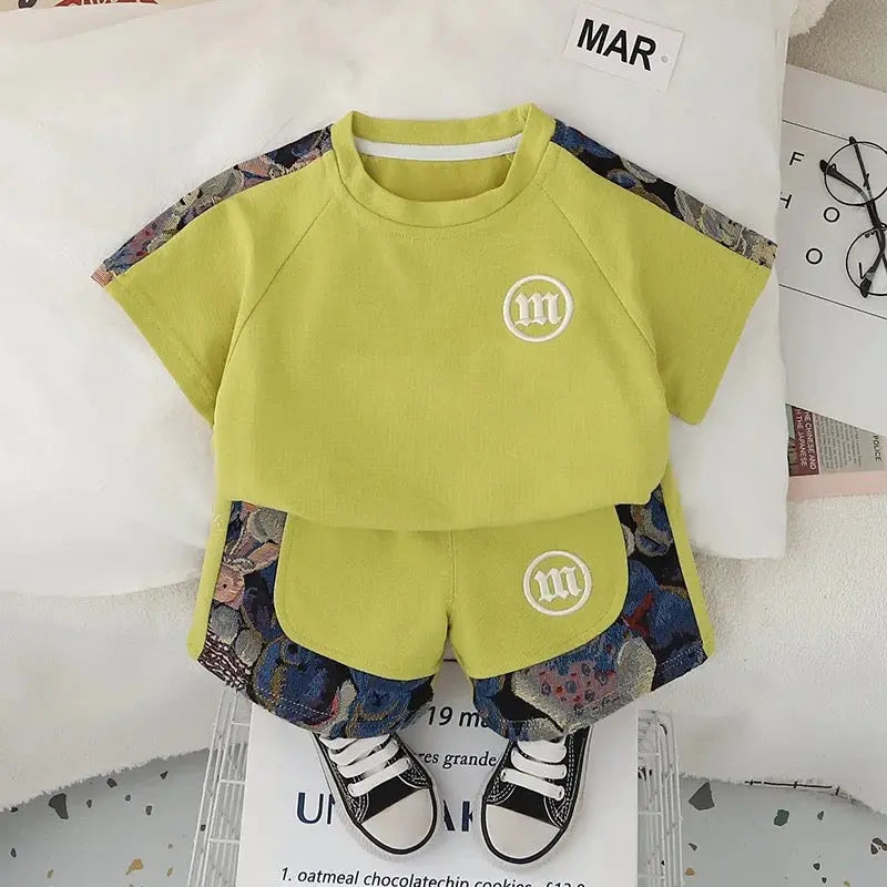 Boys Green Designer Set