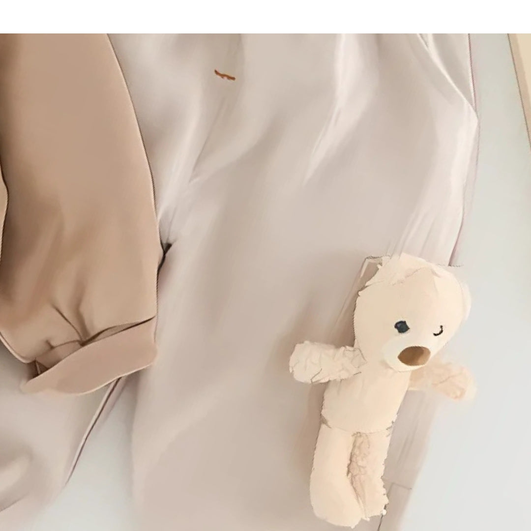 3D Bear Attached Boys Autumn Set