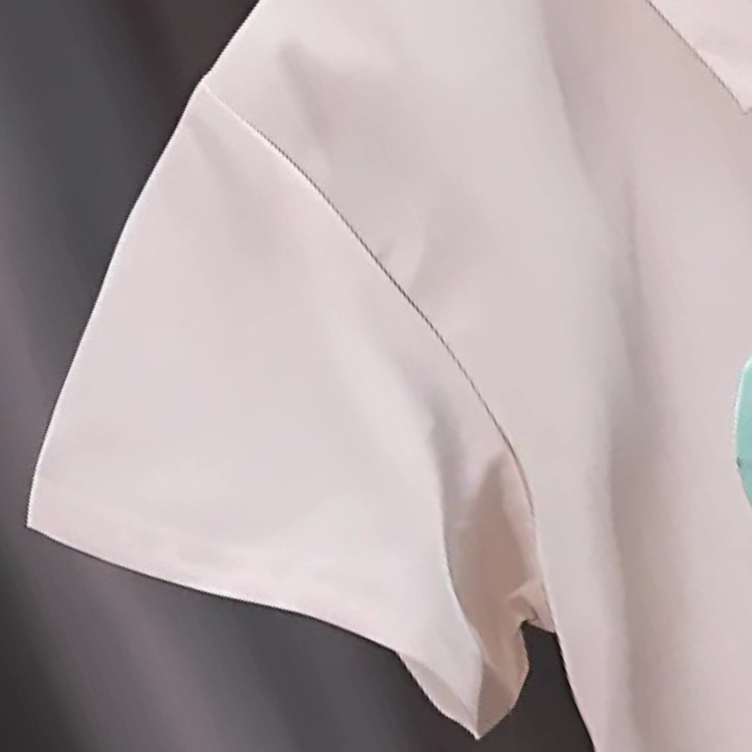 3D Dino Boys Collared T-shirt and Bottom Set