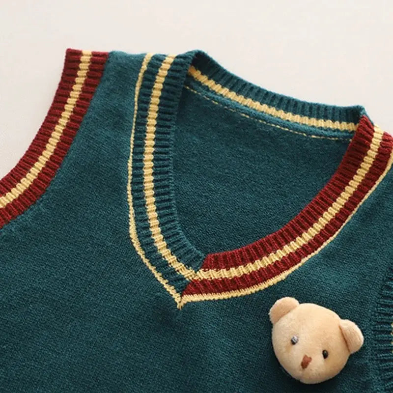 Boys Sweater Printed shirt and trousers 3 pcs set