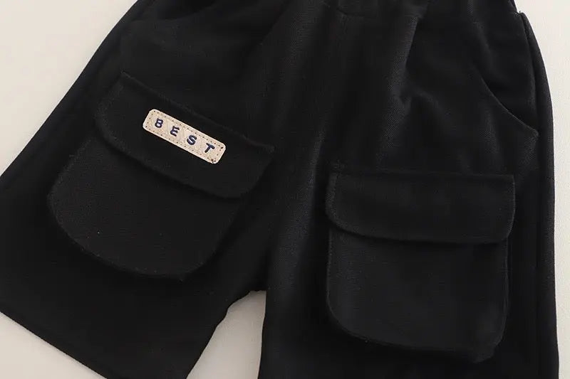 Boys Polo T-shirt With Short 2 Pcs Set