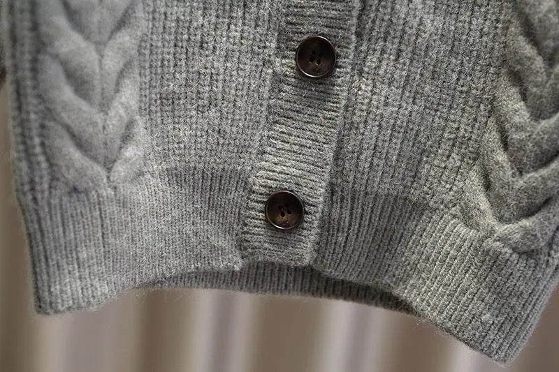 Boys Grey Sweater with T-shirt And Trouser 3 Pcs Set