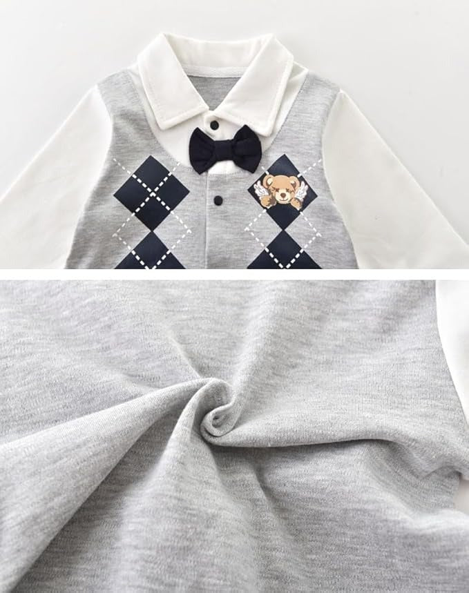 London Vibes Baby Boys Romper