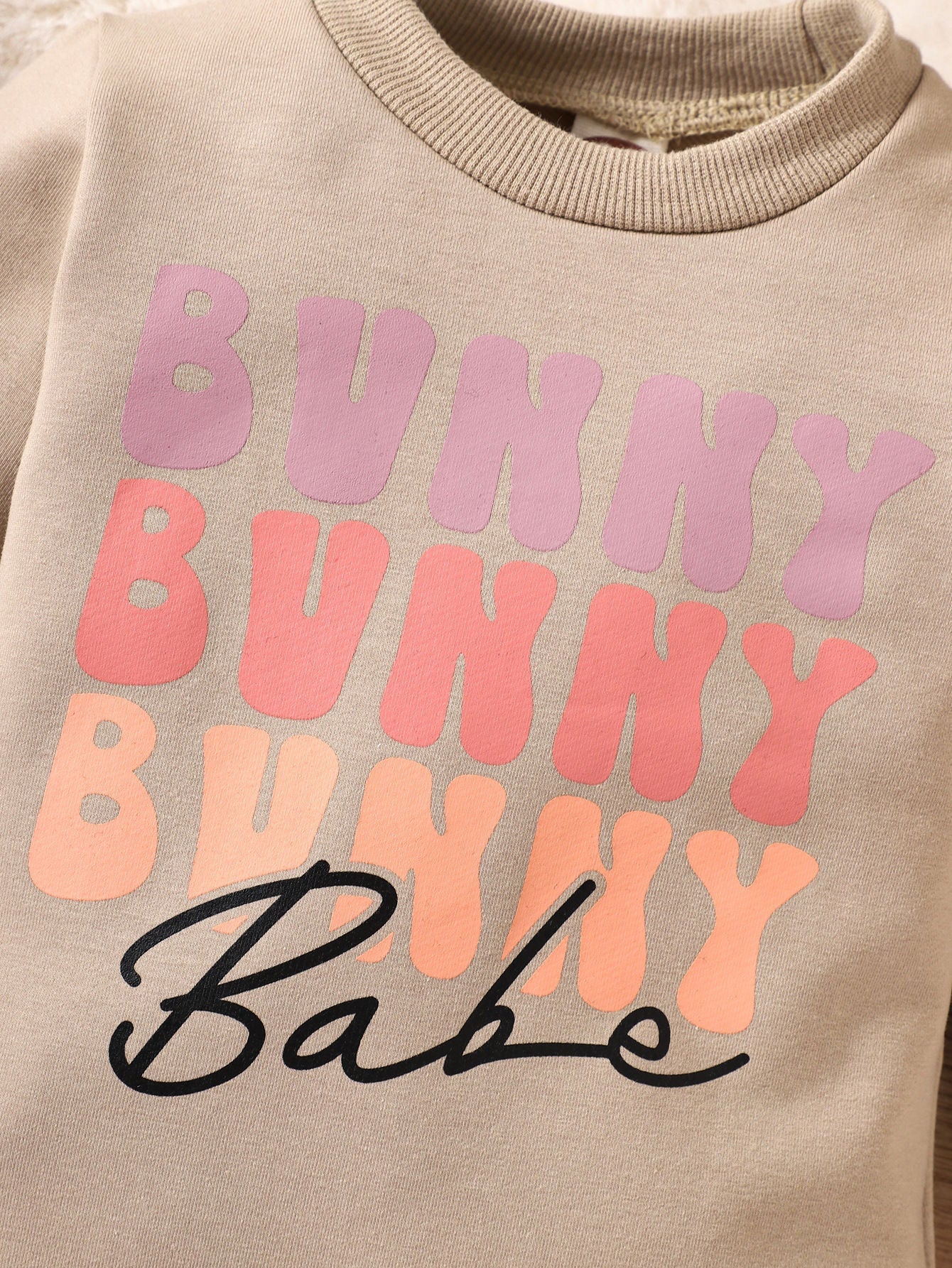 Bunny Babe Printed Romper