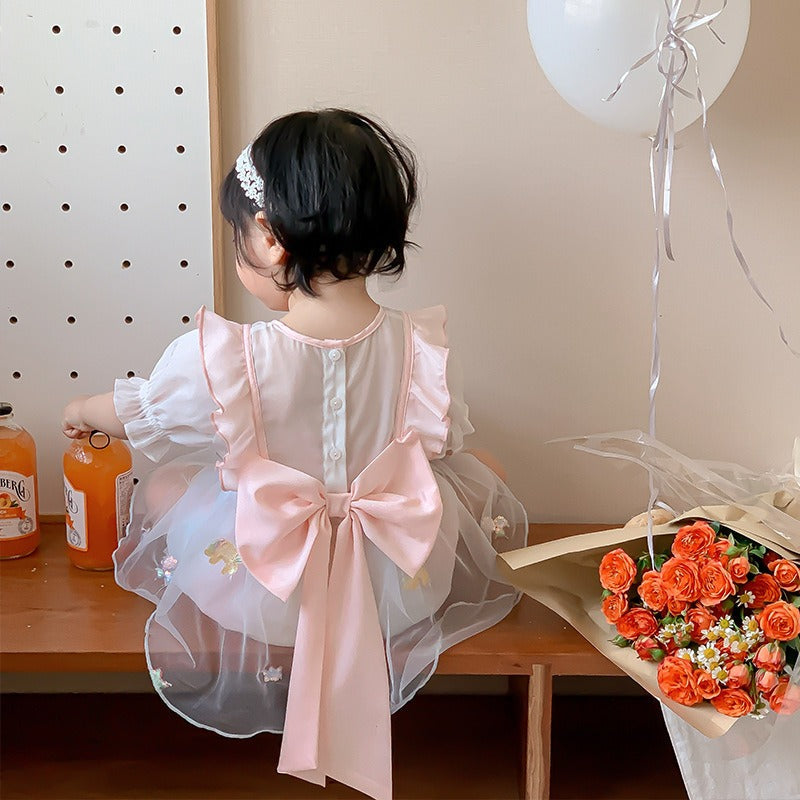 Elsa Disney Princess Baby Girls Romper Dress