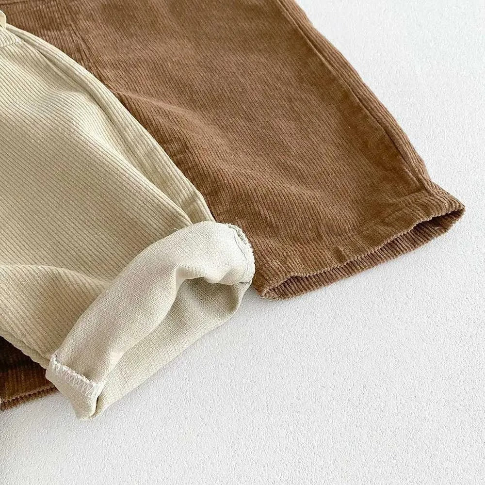 Bear Boys and Girls Corduroy Jumpsuit