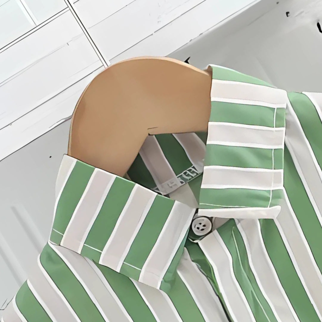 Boys Vertical Striped Co-ord Set