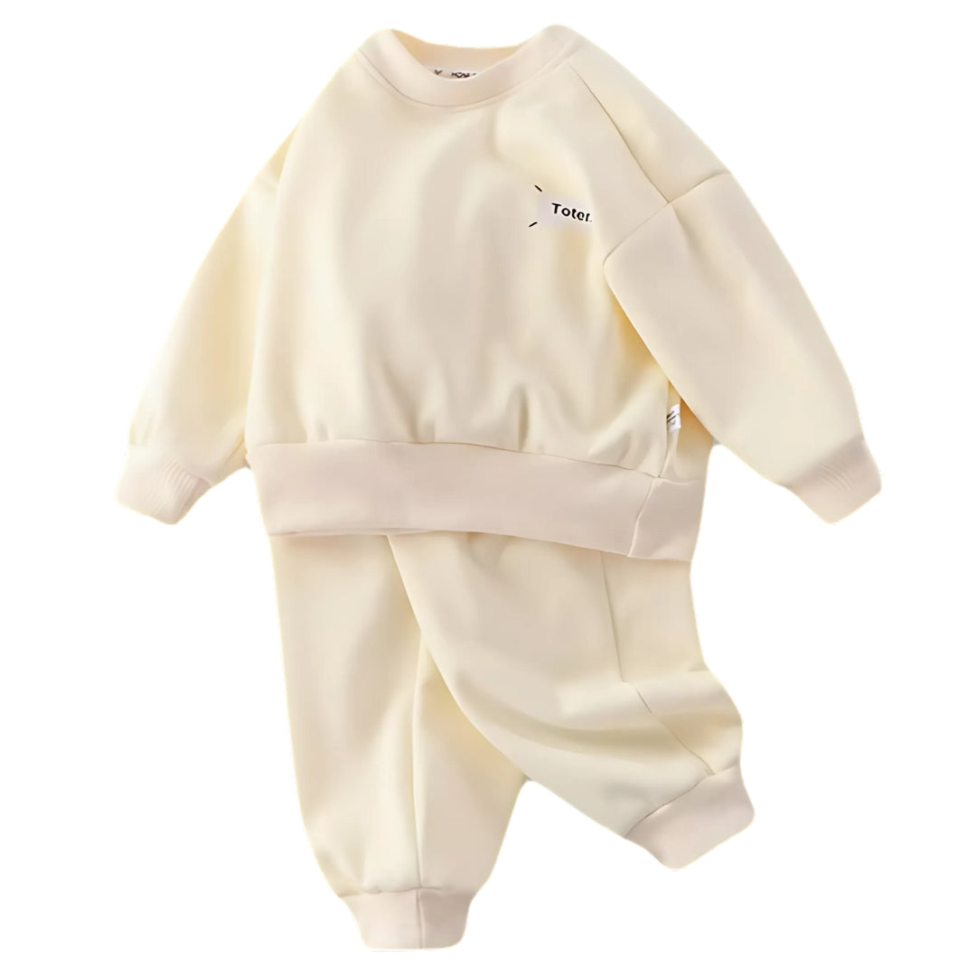 Boys Warm Cozy Sweatsuit Set