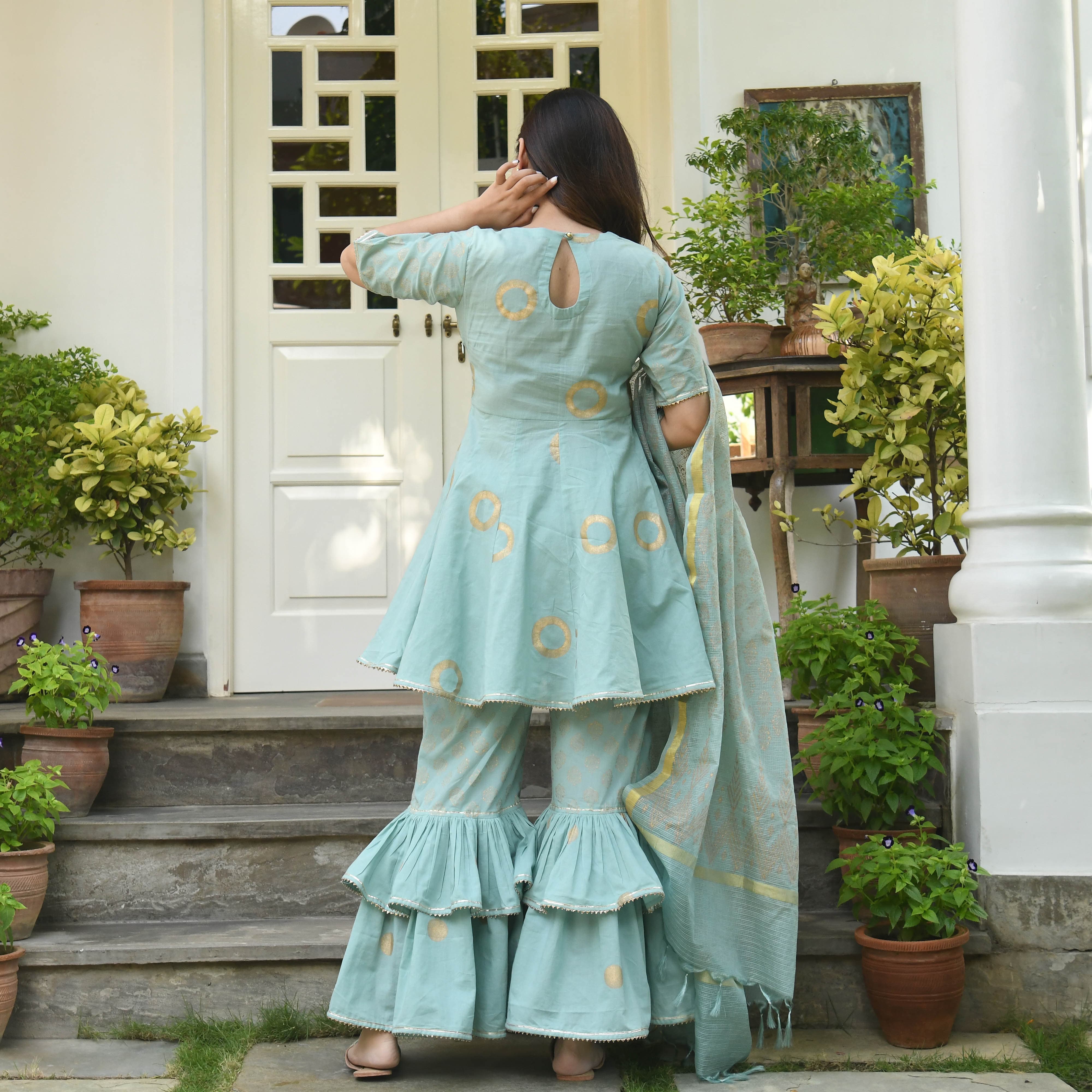 Gazala Cotton Suit Set