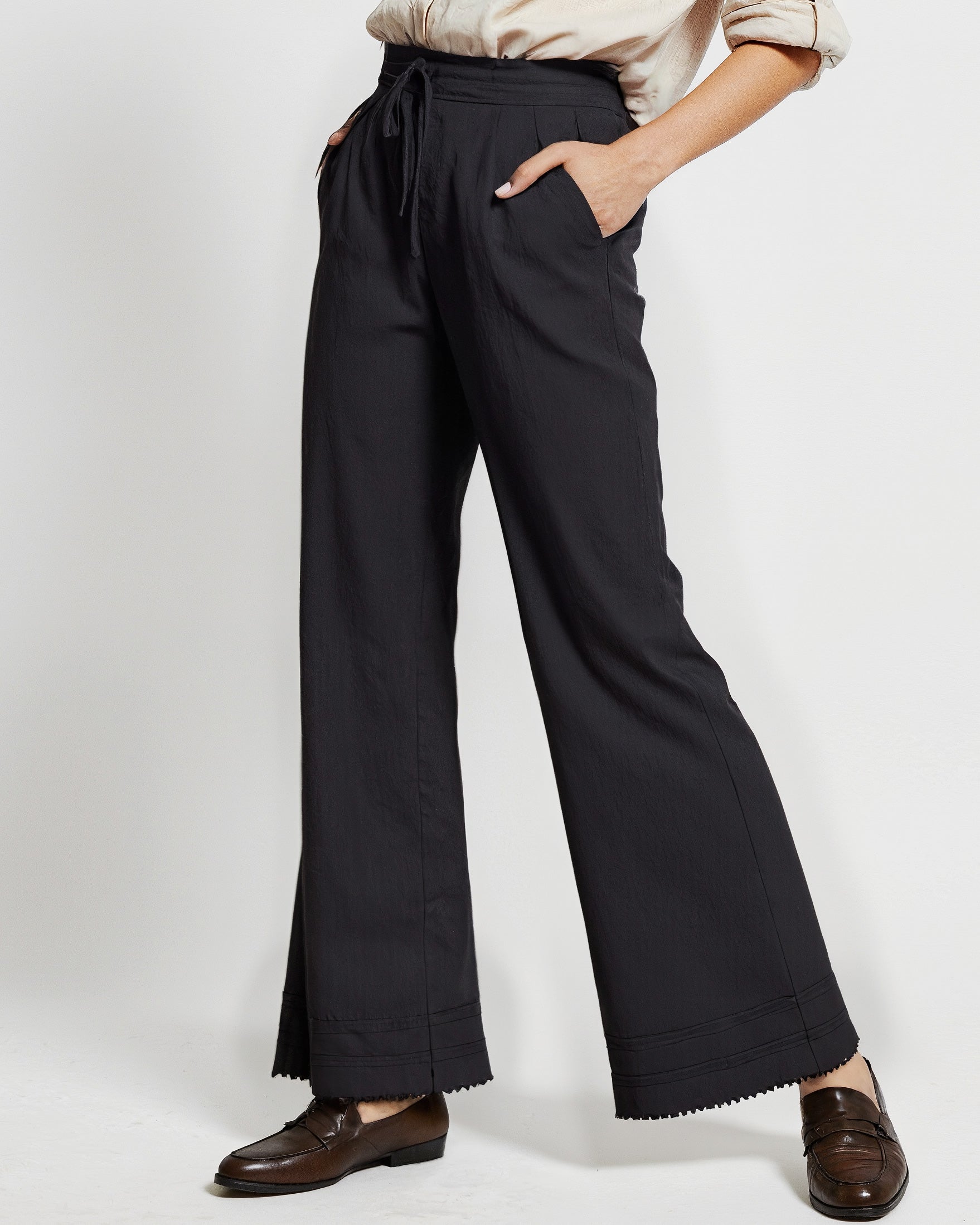 Cotton Flared Pants for Women