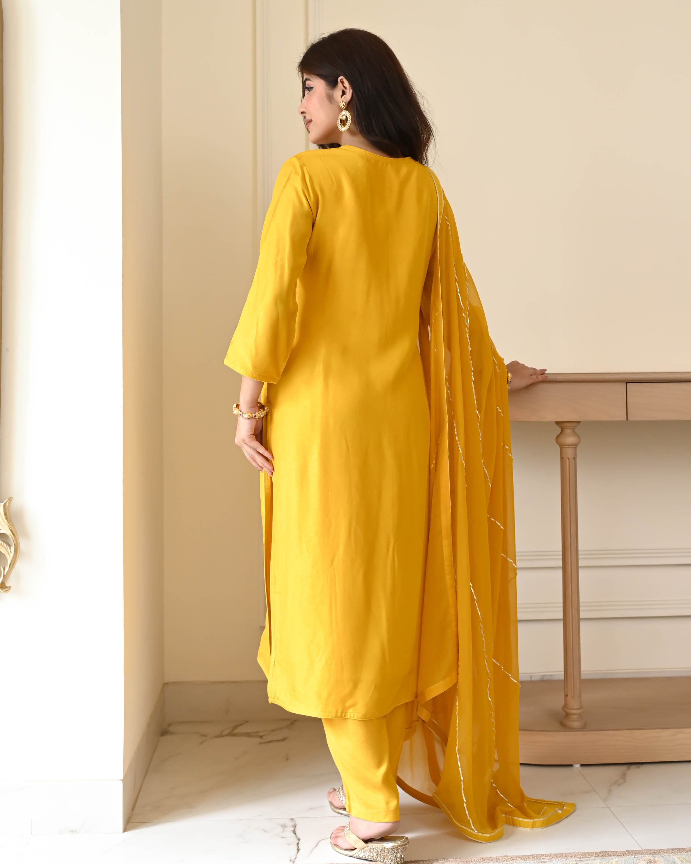 Tara Embroidered Suit Set