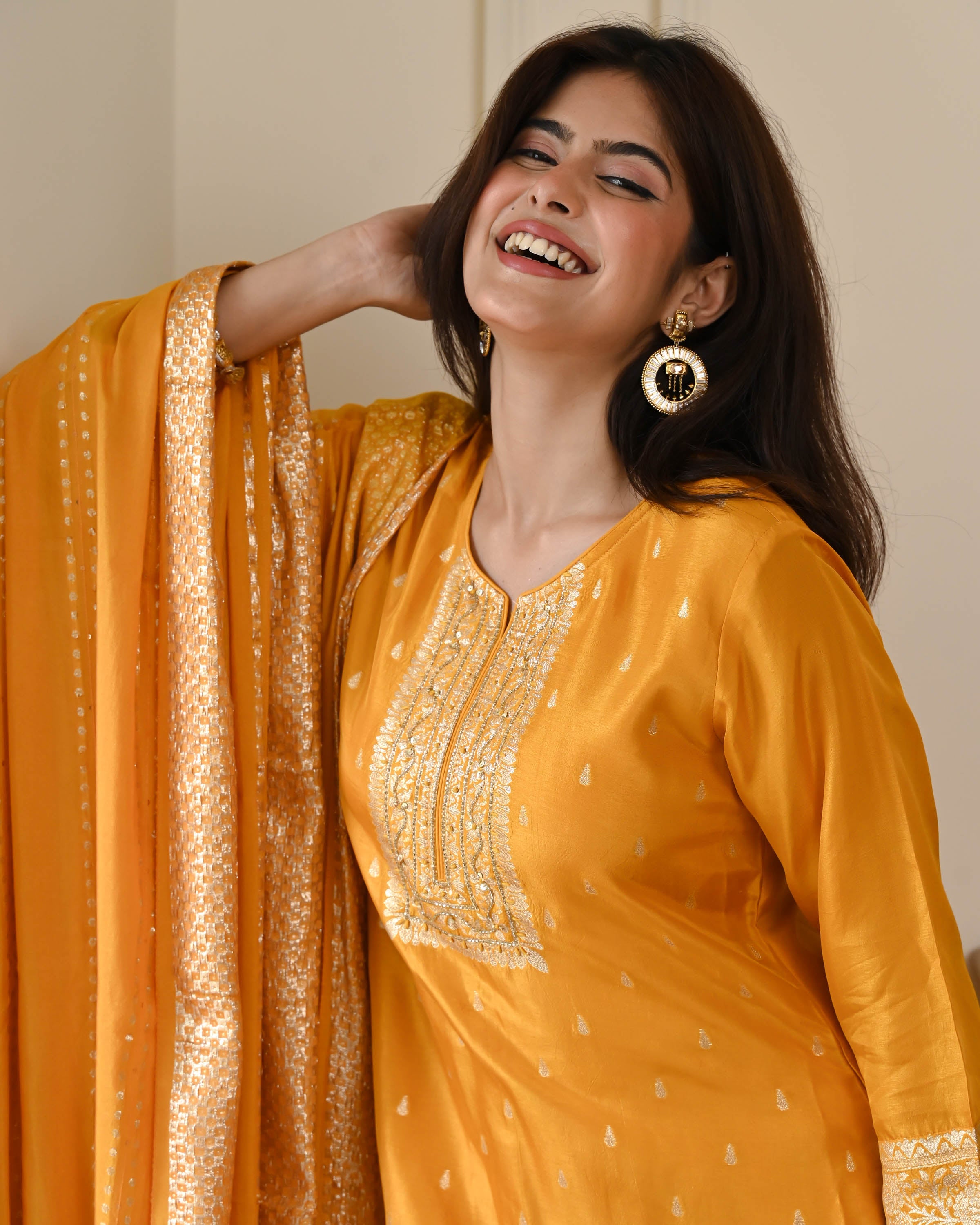 Ishita Embroidered Suit Set