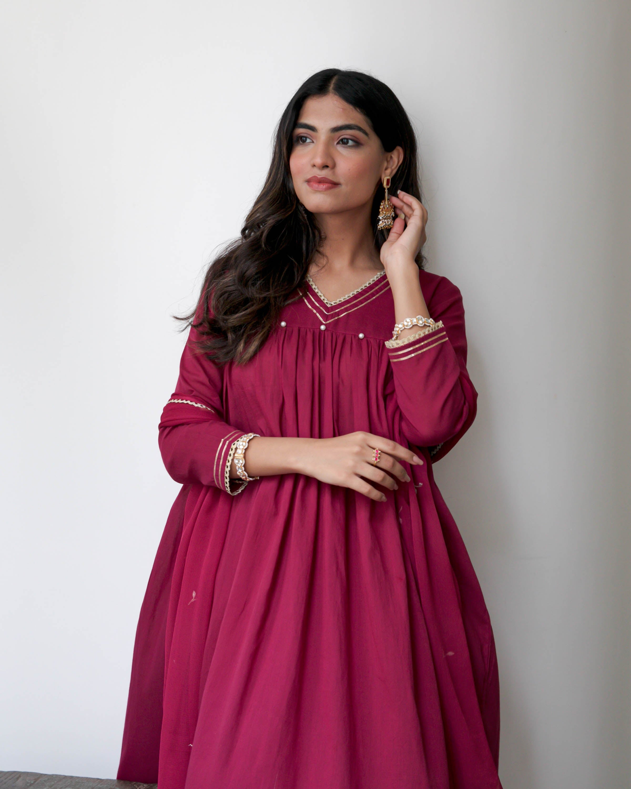 Aarohi Cotton Suit Set