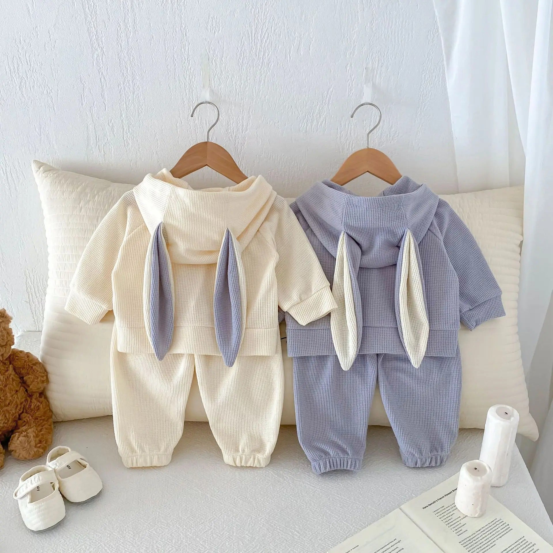Bunny Hood Boys and Girls Two Piece Co-ord Set