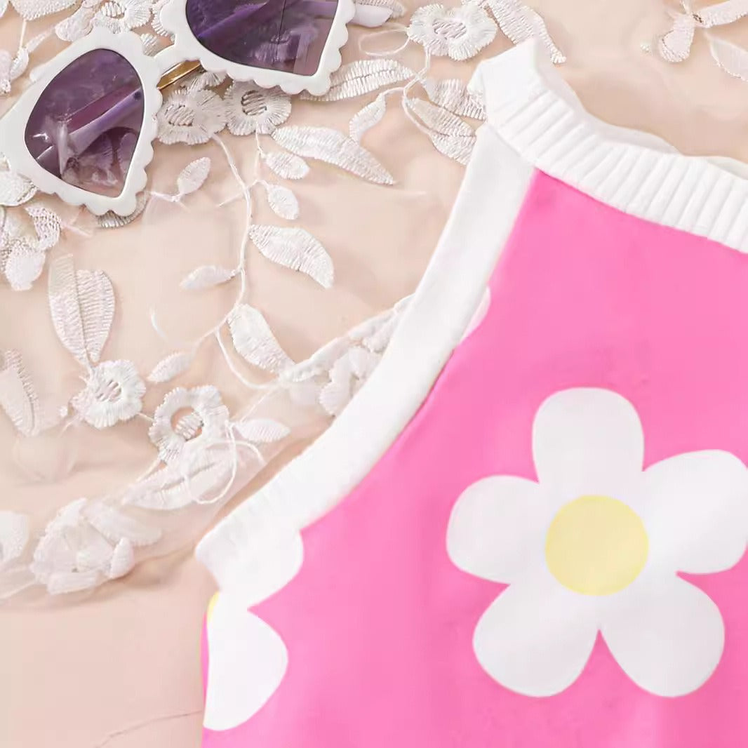 Chloe Pink Blossom Baby Girls Set