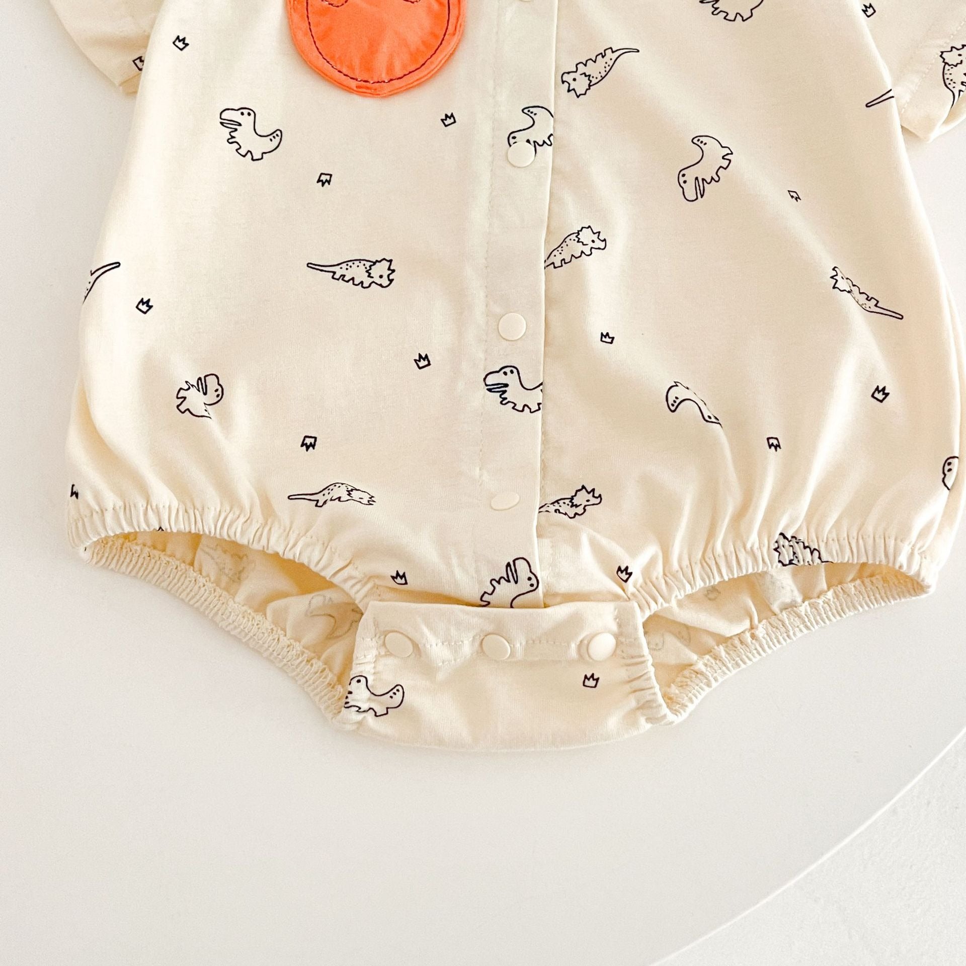 Comfy Dino Baby Boys Romper Shirt