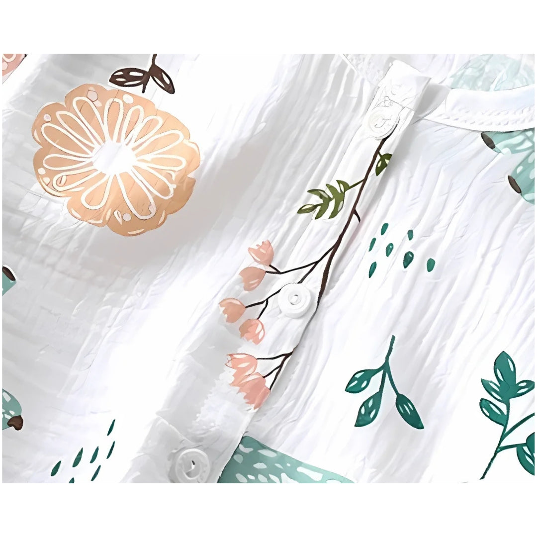 Cute Forest Girls Boys Lounge Wear Set