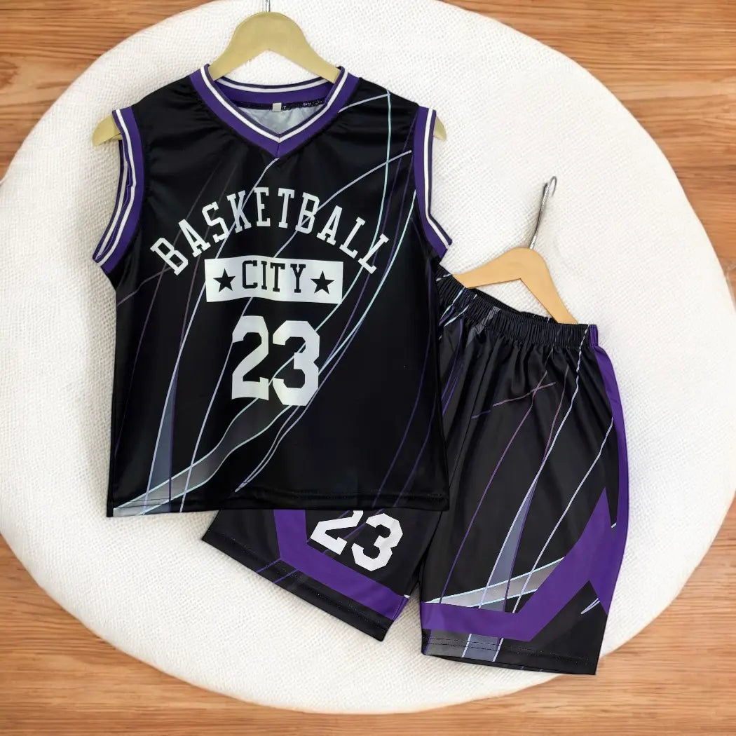Boys Jersey And Shorts Set