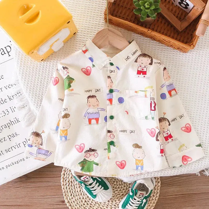 Boys Color-Block Sweater, Shirt And Jeans Set