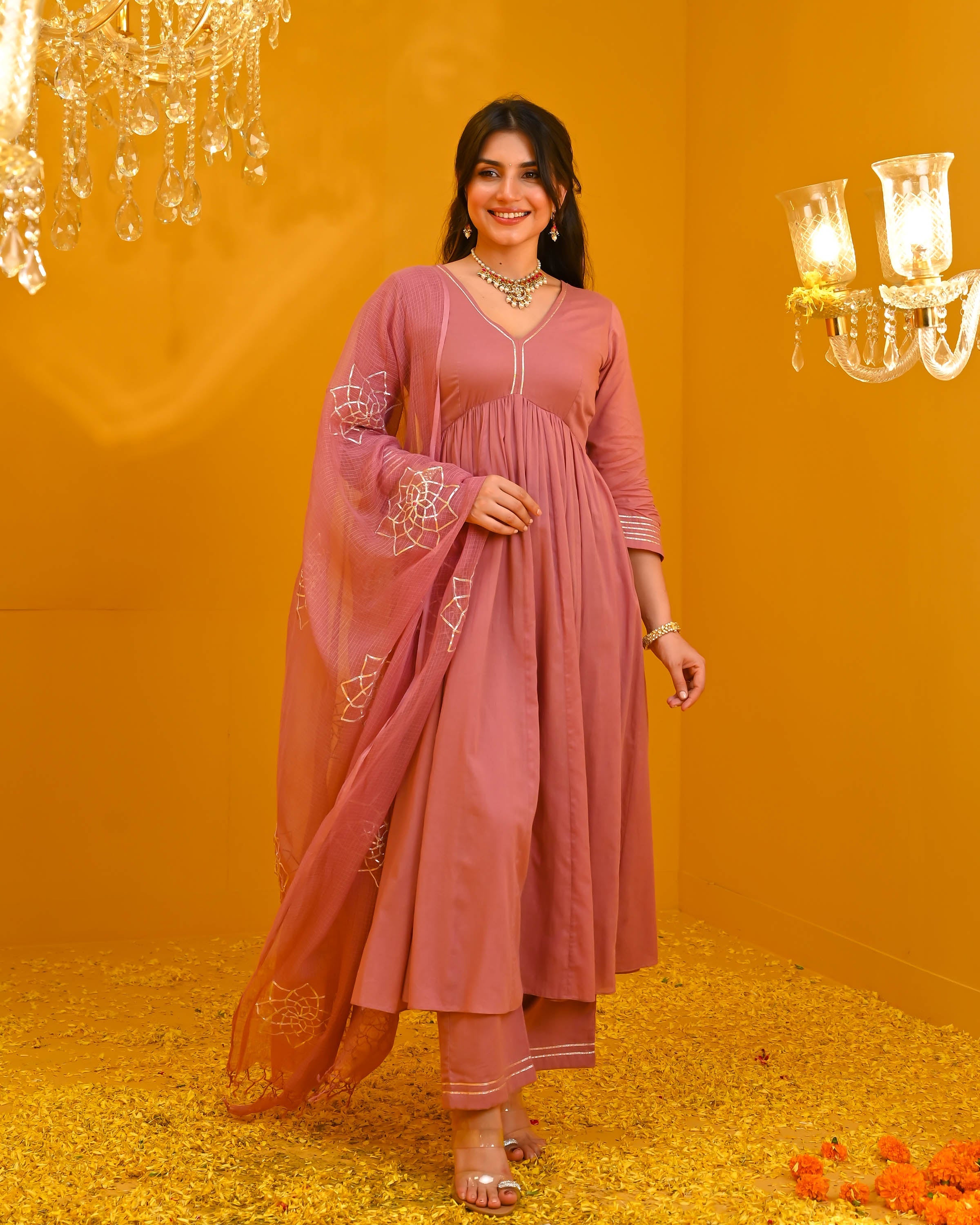 Charvi Cotton Suit Set