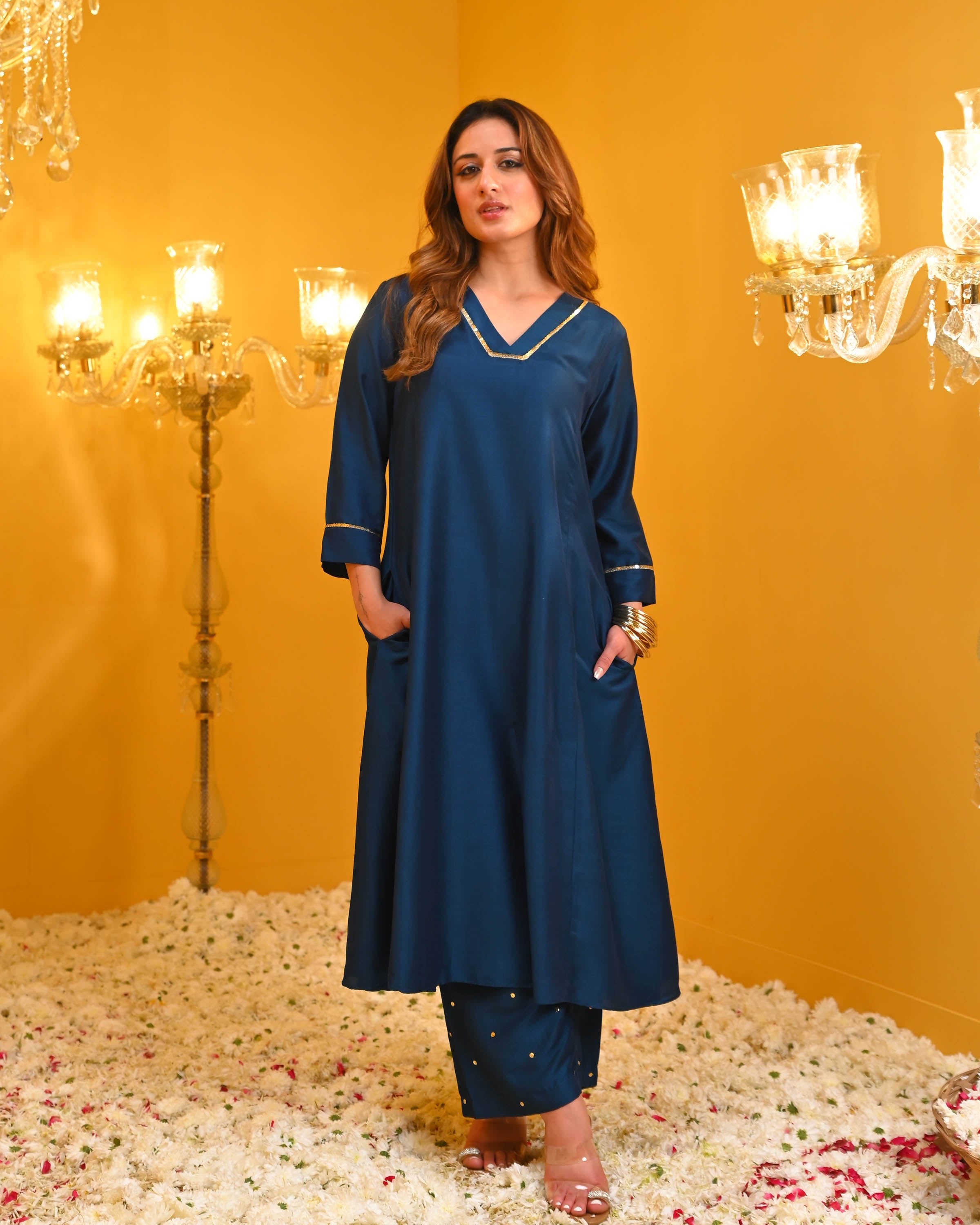 Blue Kurta Set
