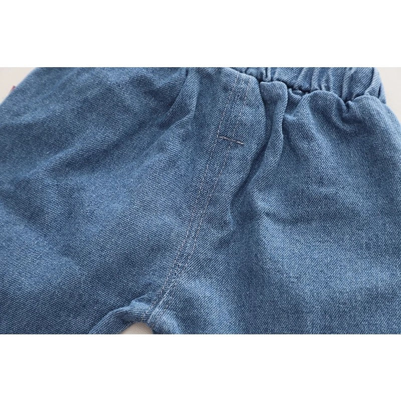 Flying Astronaut Boys T-shirt and Denim Set