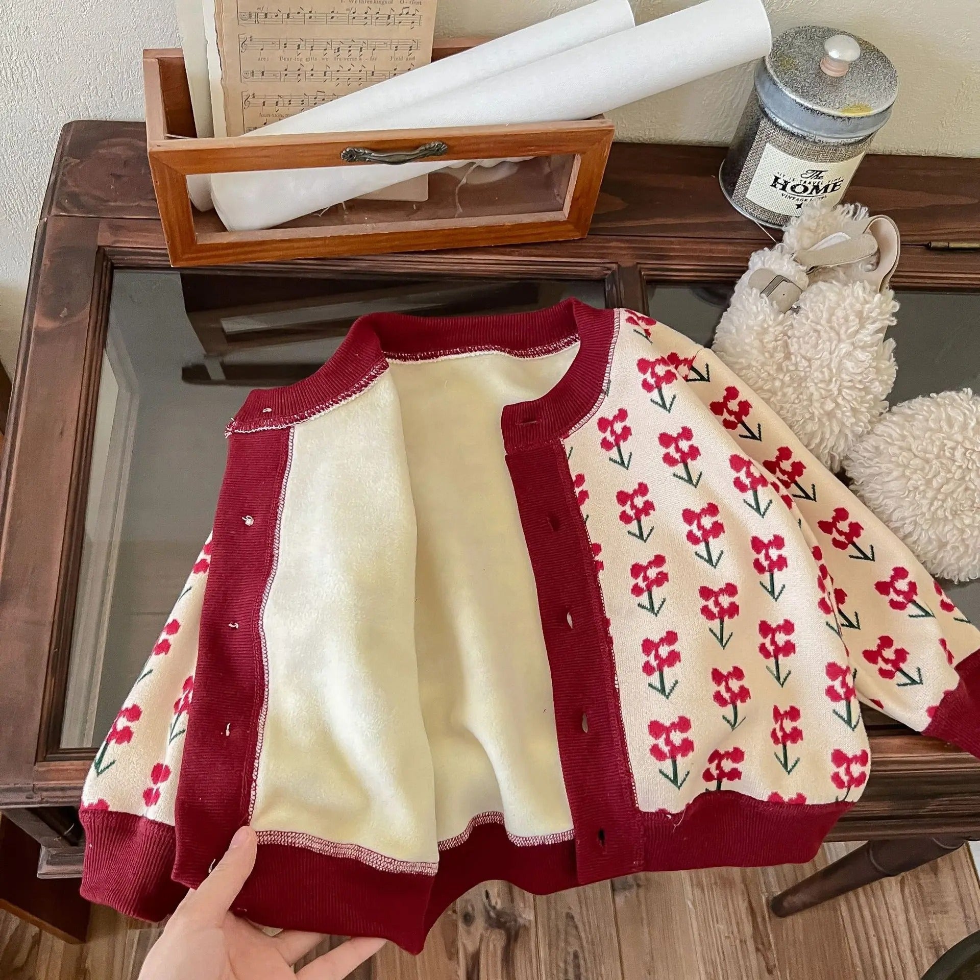 Cherry Love Girls Top