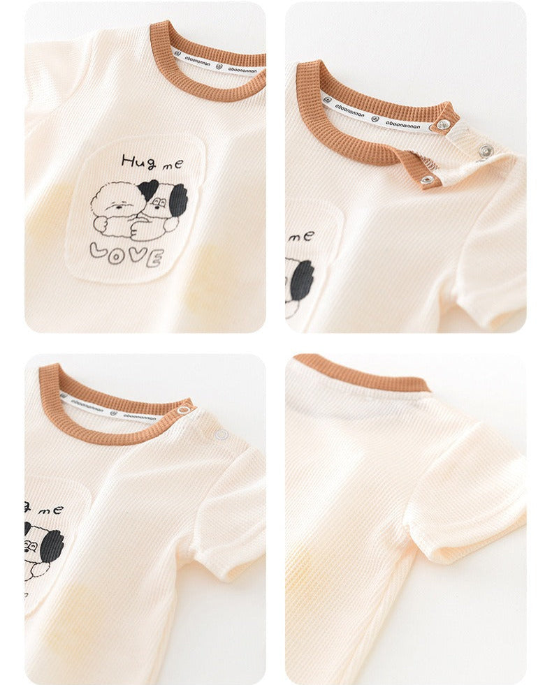 Hug Me Love Baby Boys and Girls Romper