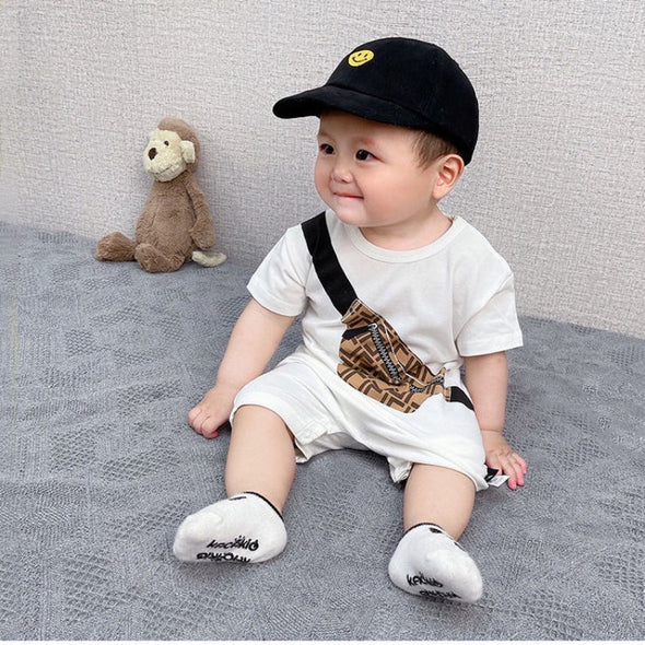Travel Bag Printed Baby Boy and Girl Romper
