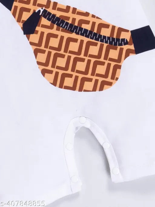 Travel Bag Printed Baby Boy and Girl Romper