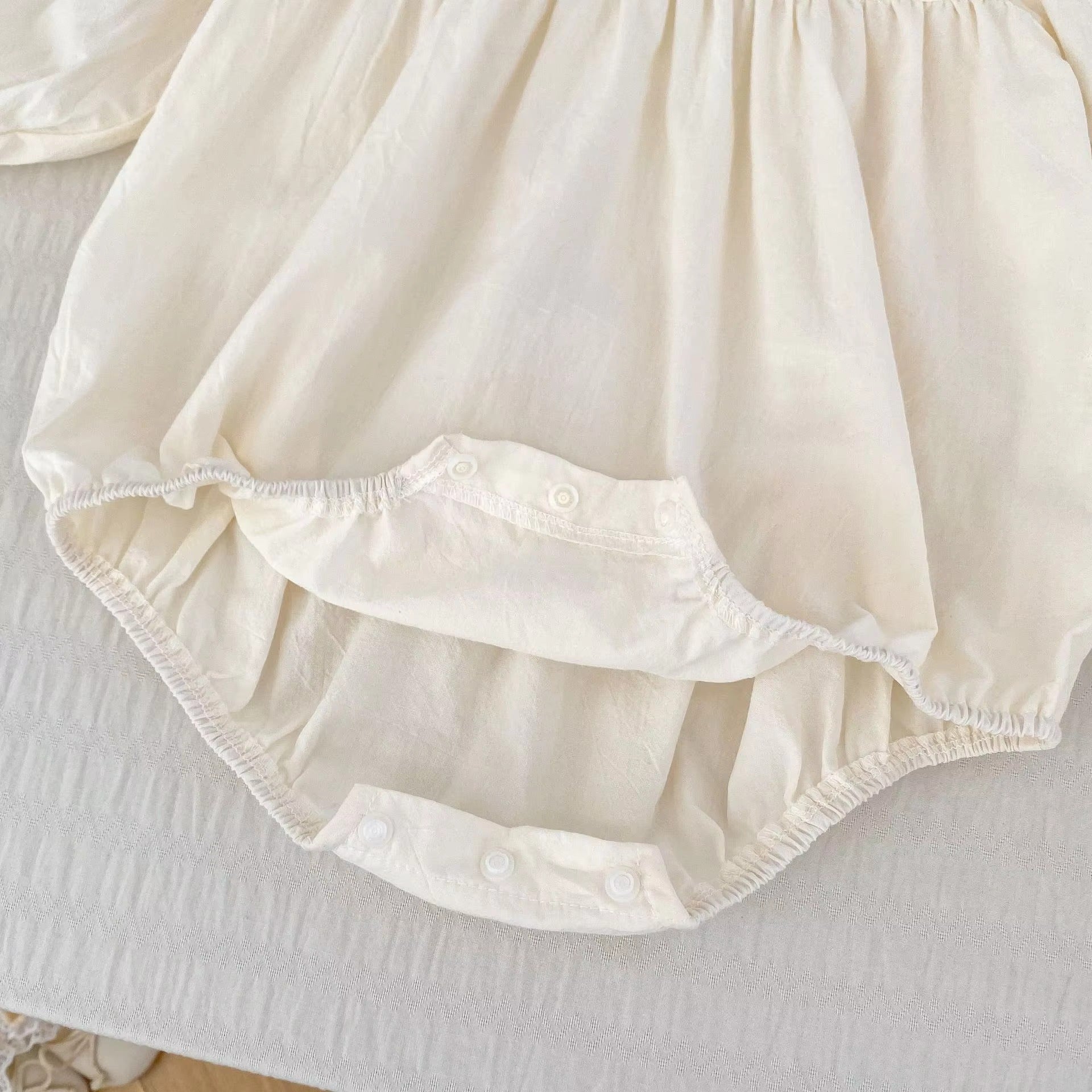 Layla 2 in 1 Baby Girls Romper and Dress Set