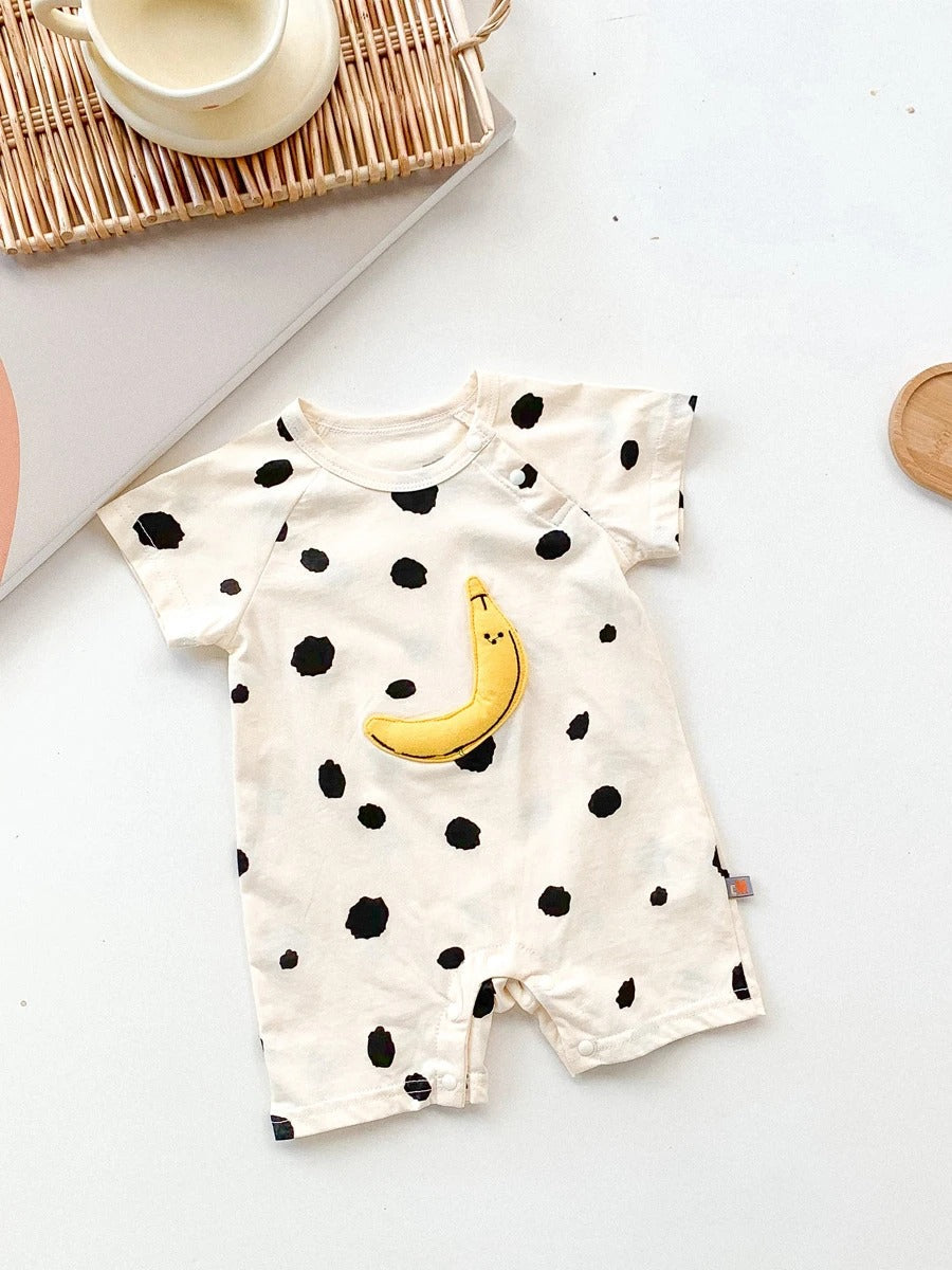 Little Baby Boys and Girls Bright Romper