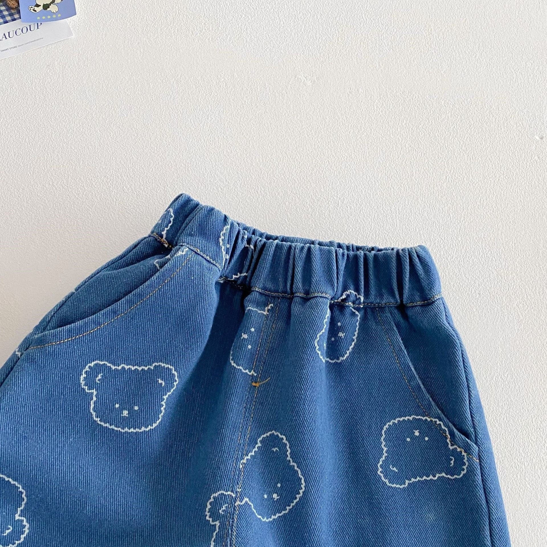 Little Boys Denim Party Set