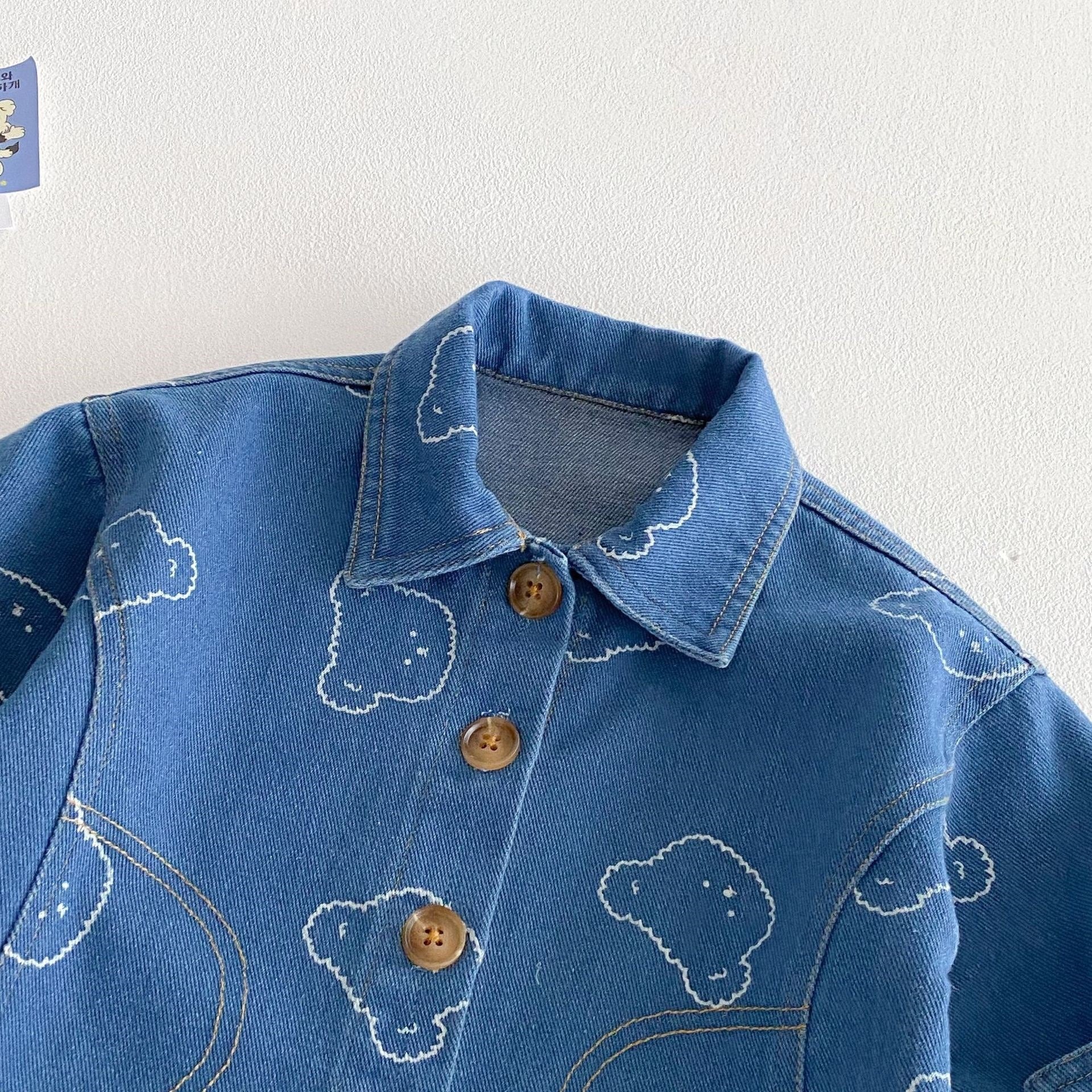 Little Boys Denim Party Set