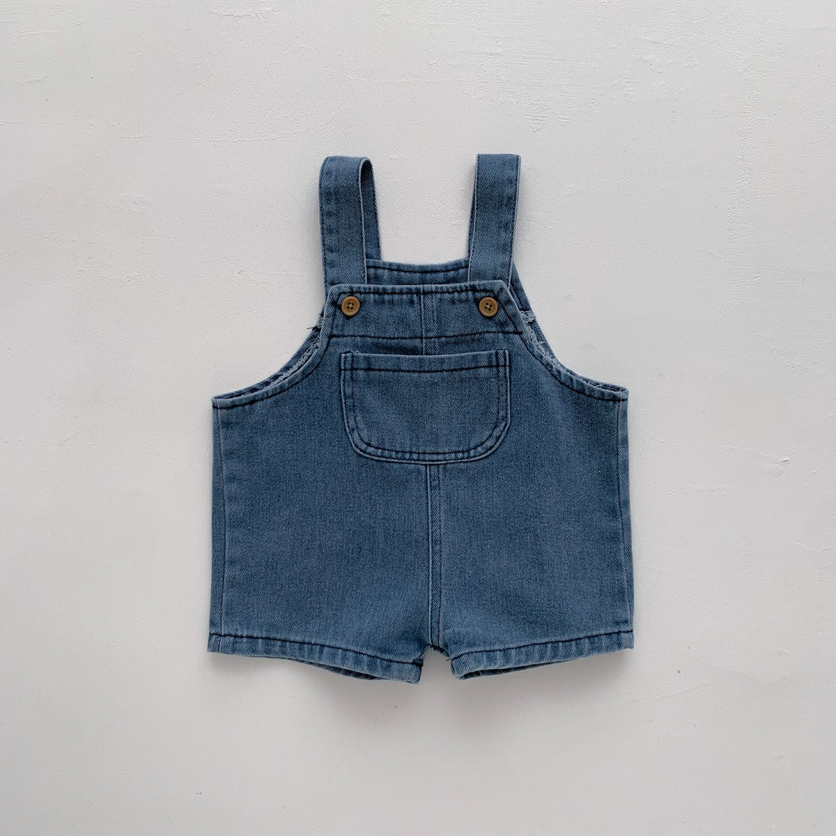 Little Denim Boys and Girls Jumpsuit Set