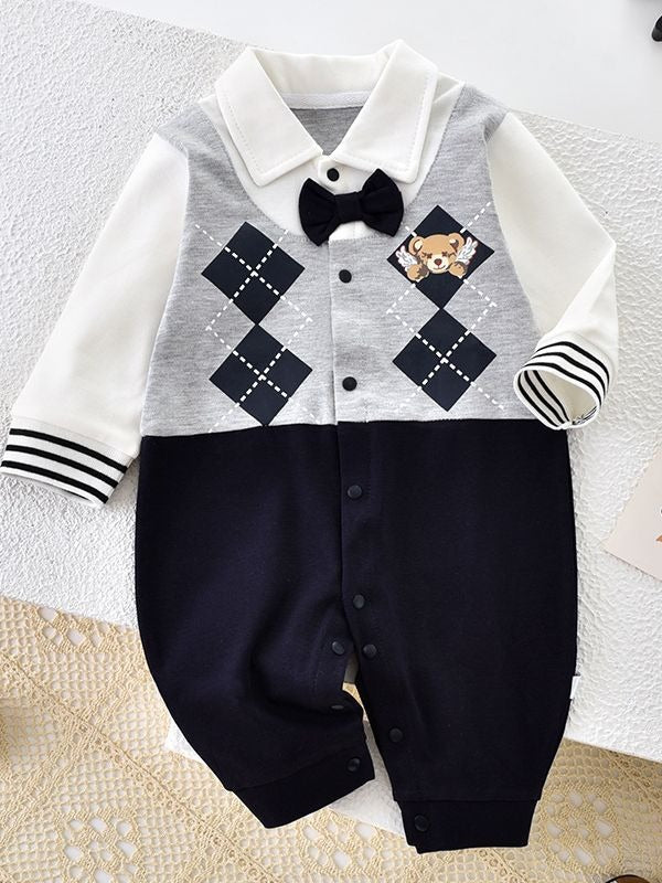 London Vibes Baby Boys Romper