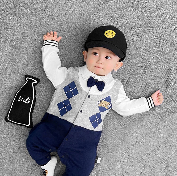 London Vibes Baby Boys Romper