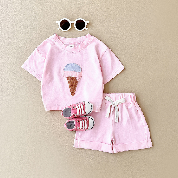 Little Scoops Boys and Girls Co-ord Set
