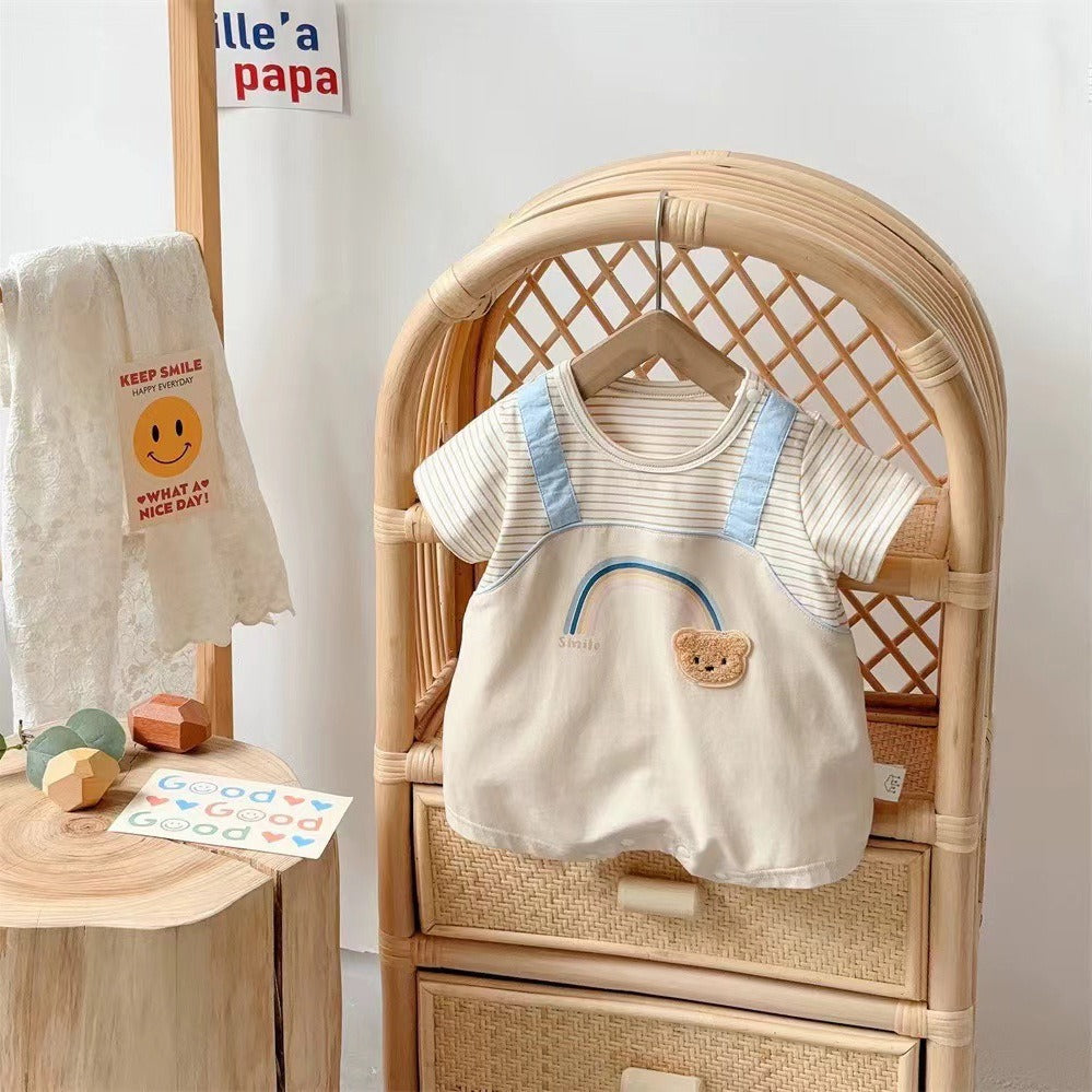 Mini Sunshine Baby Boys Romper