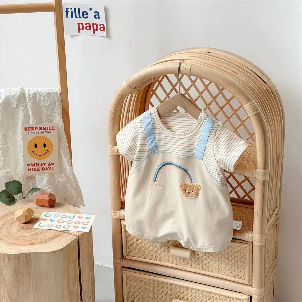 Mini Sunshine Baby Boys Romper