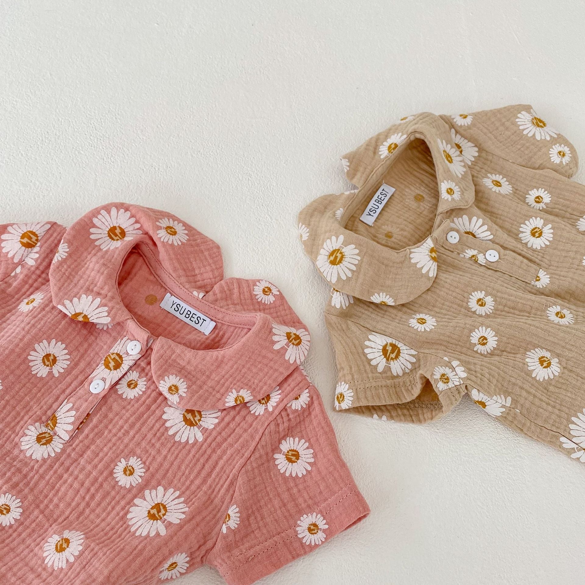 Minimalist Baby Top and Shorts Girls Set