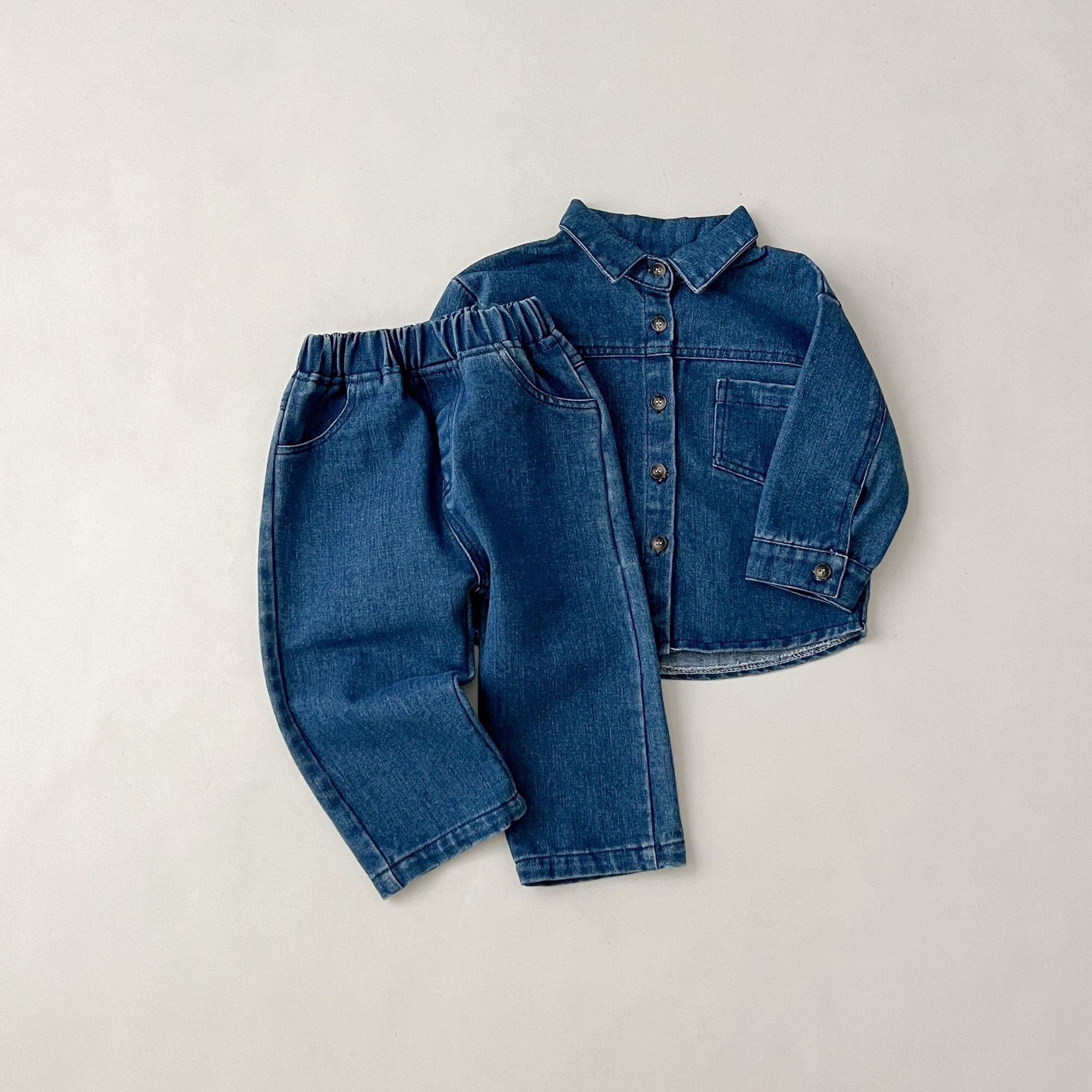 Denim on Denim Boys and Girls Classy Co-ord Set