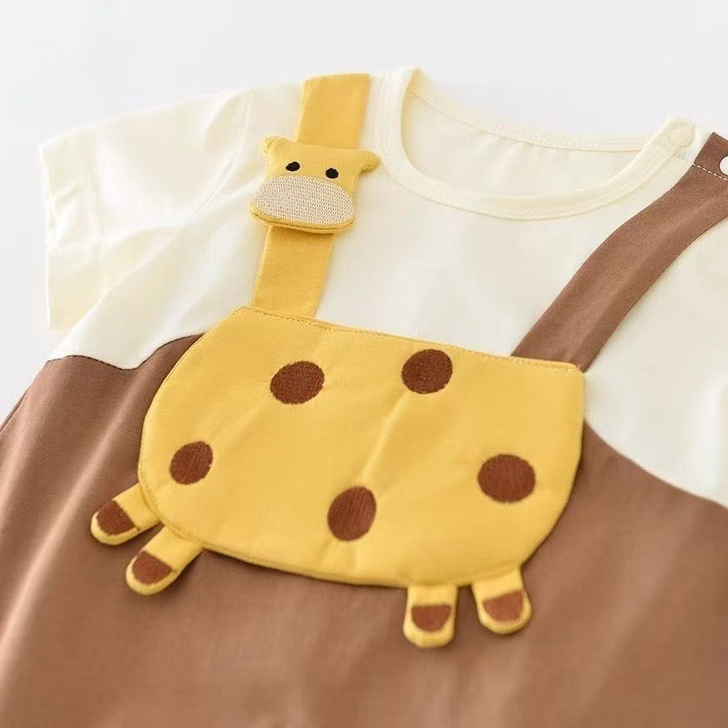 Sunny Safari Baby Boys and Girls Romper