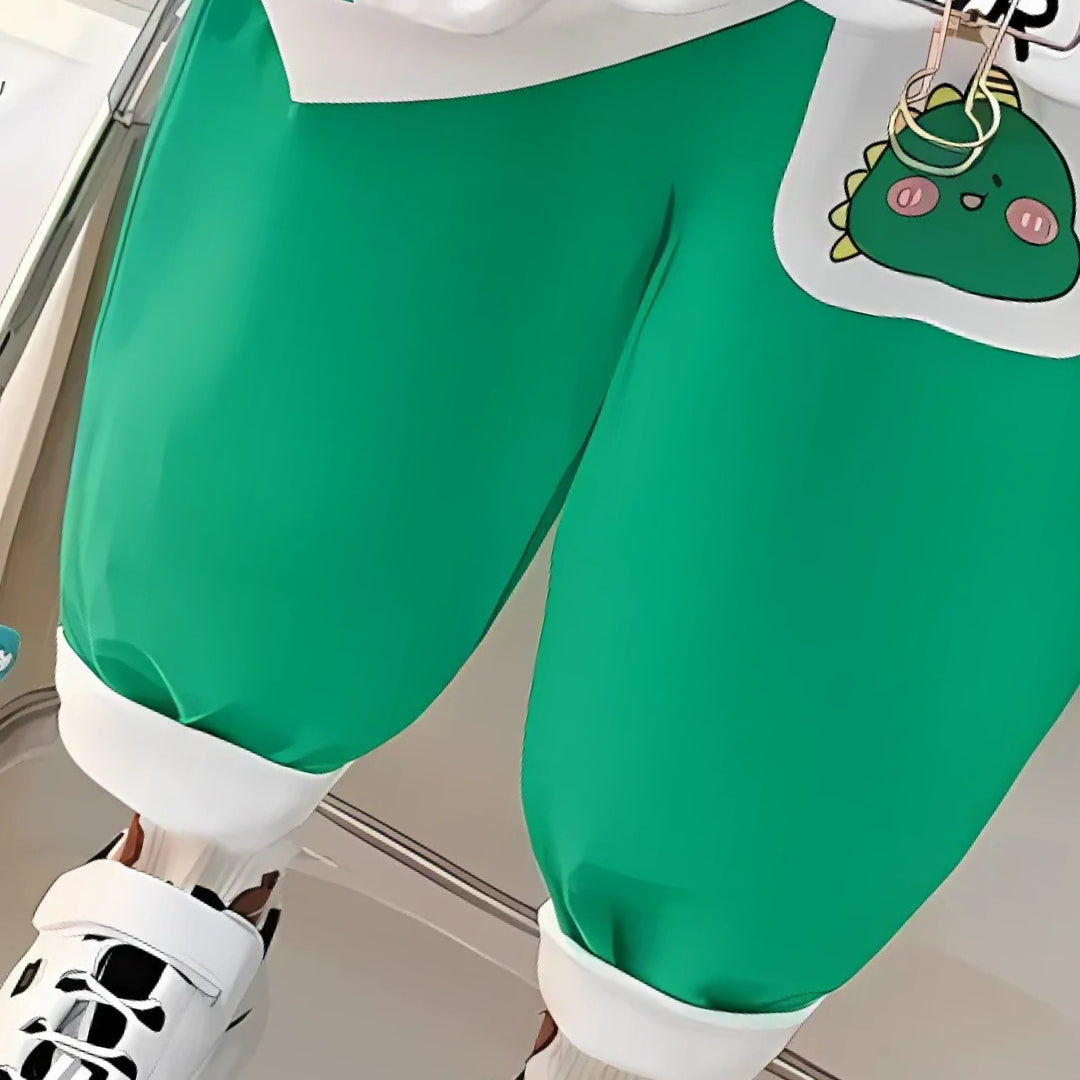 Playful Dino Boys Sweatsuit Set